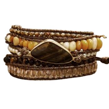   Tigrisszem Ásvány Karkötő ~85cm (+10cm Állítási Lehetőség)