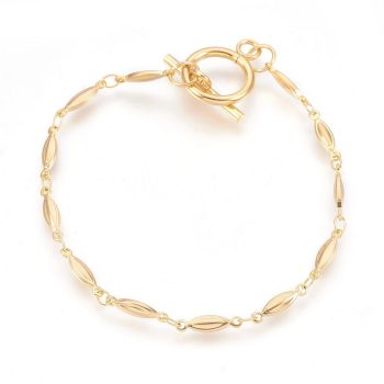 Arany Színű Nemesacél Charm Karkötő