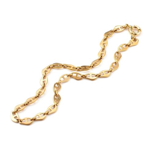 18K Aranyozott Nemesacél Charm Nyaklánc