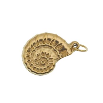 Arany Színű Nemesacél Csiga Kagyló Medál