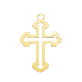 Arany Színű Nemesacél Kereszt Medál