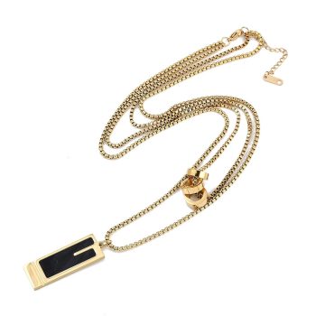 Arany Színű Nemesacél Dupla Nyaklánc