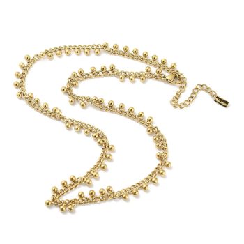 14K Aranyozott Nemesacél Nyaklánc